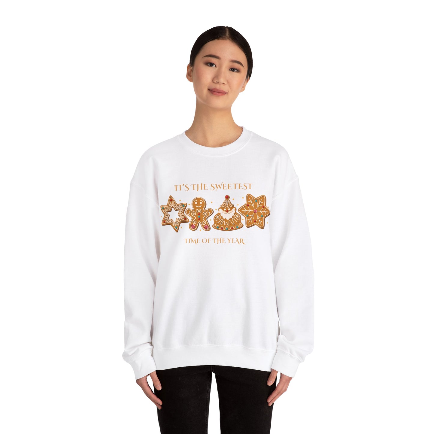 Unisex Heavy Blend Crewneck Sweatshirt The Sweetest Time of the Year 🎄🍪✨