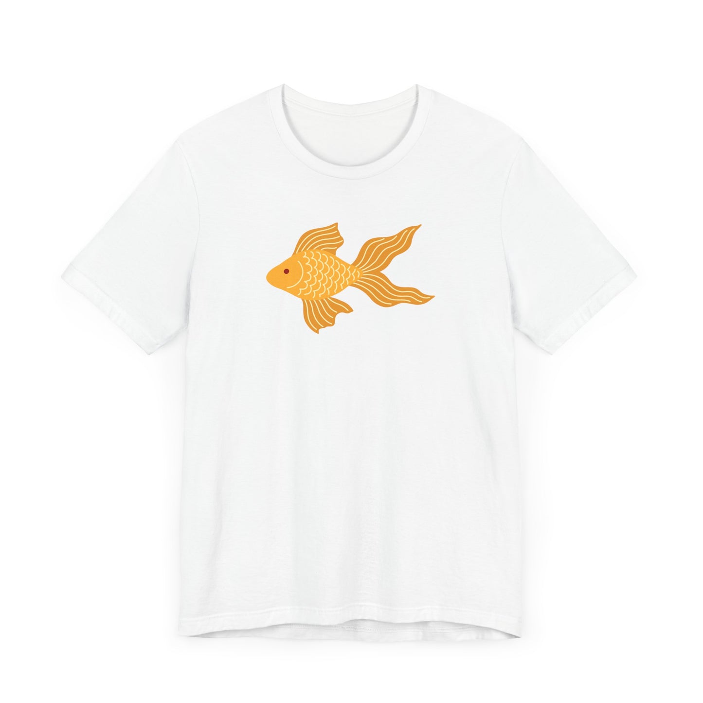 Unisex Jersey Short Sleeve Tee Chinese Goldfish Prosperity & Style