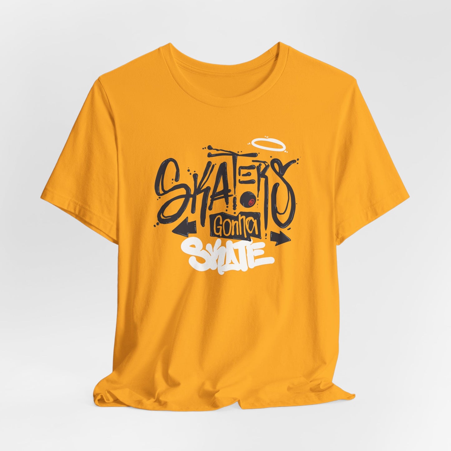Skaters Gonna Skate Unisex Jersey Short Sleeve Tee