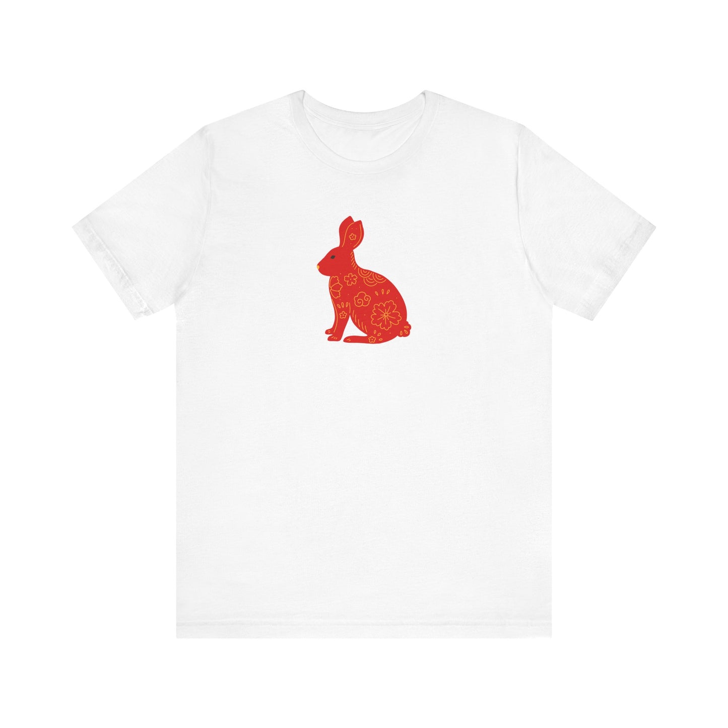 Unisex Jersey Short Sleeve Tee Chinese Zodiac Year of the Rabbit