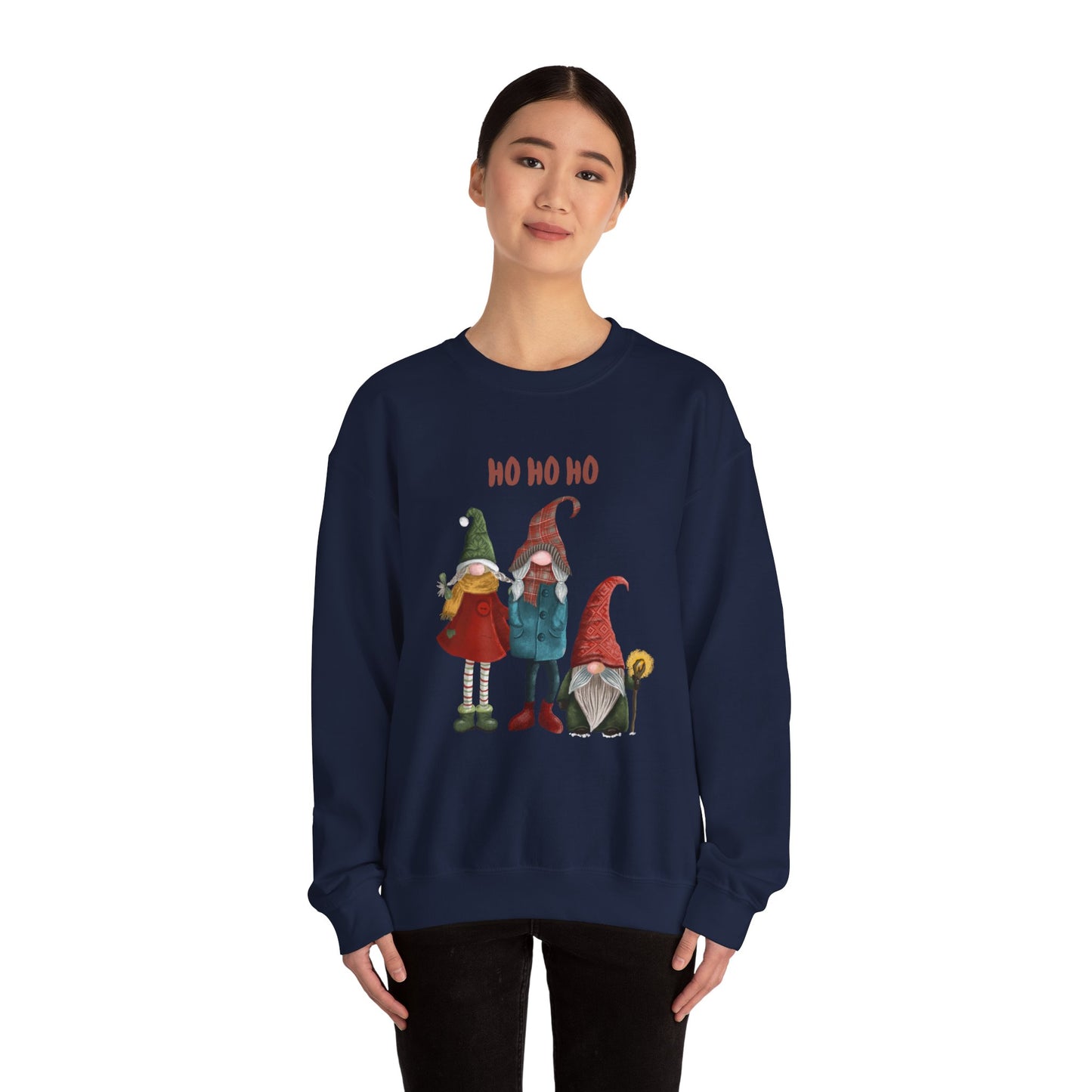 Unisex Heavy Blend Crewneck Sweatshirt Santa's Elves in Disguise 🎅✨