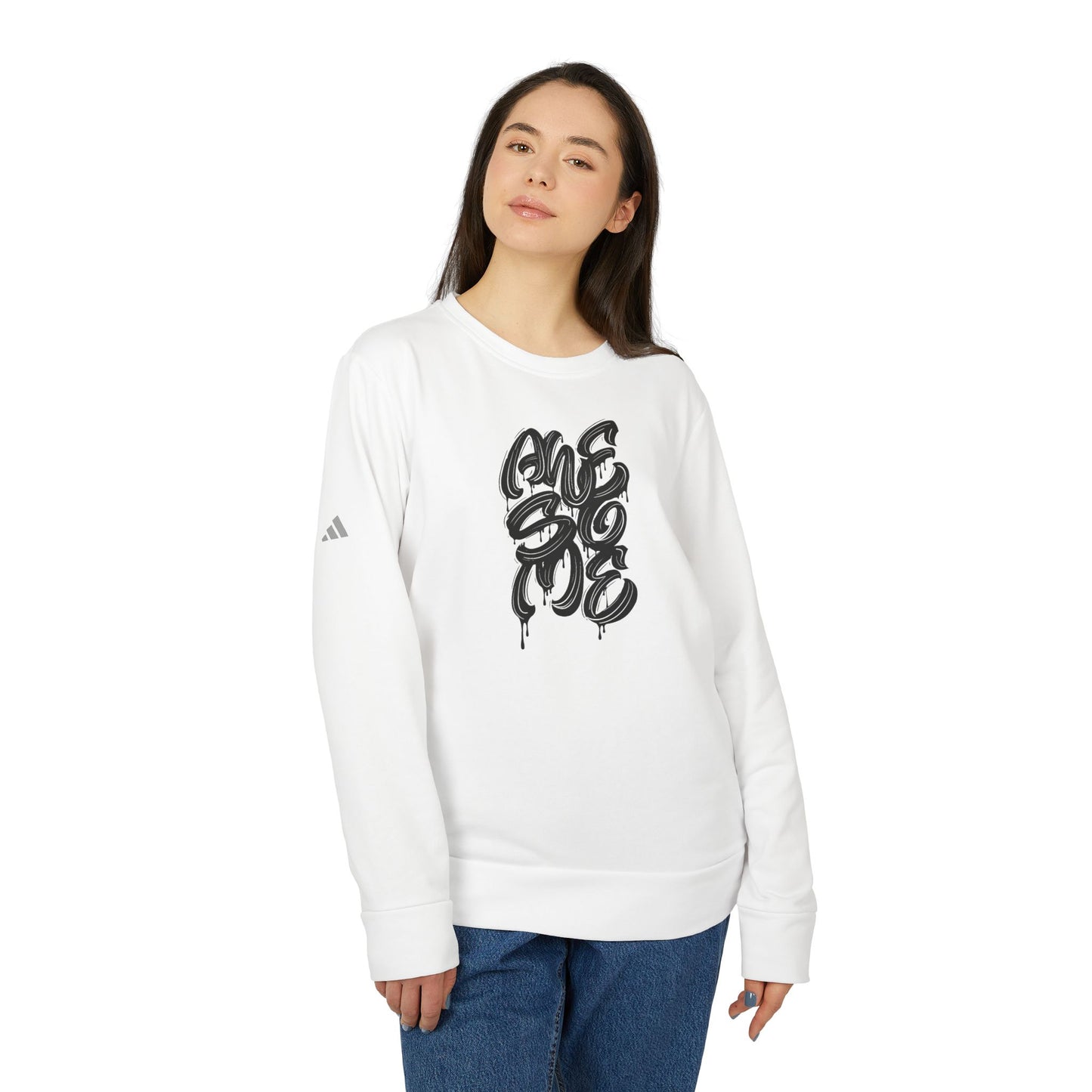 Awesome Adidas Unisex Cozy Fleece Sweatshirt