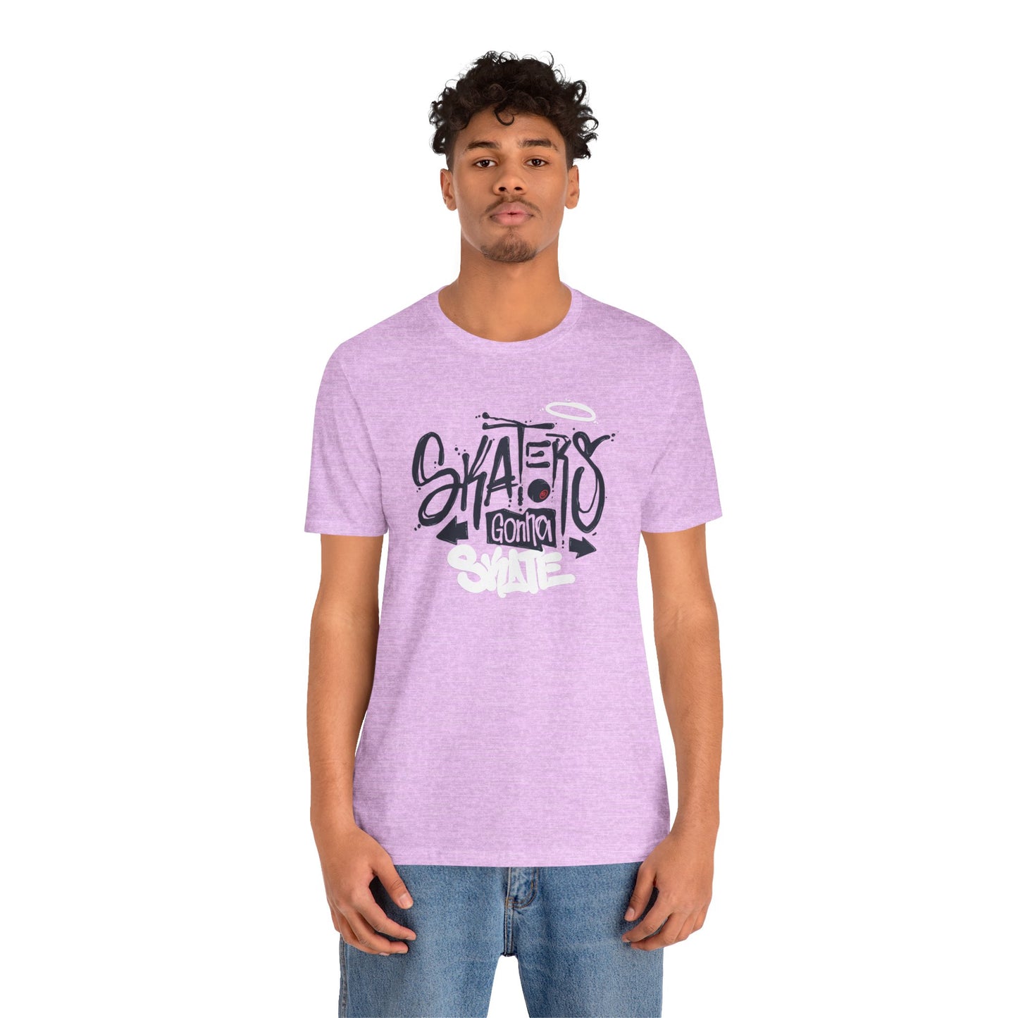 Skaters Gonna Skate Unisex Jersey Short Sleeve Tee