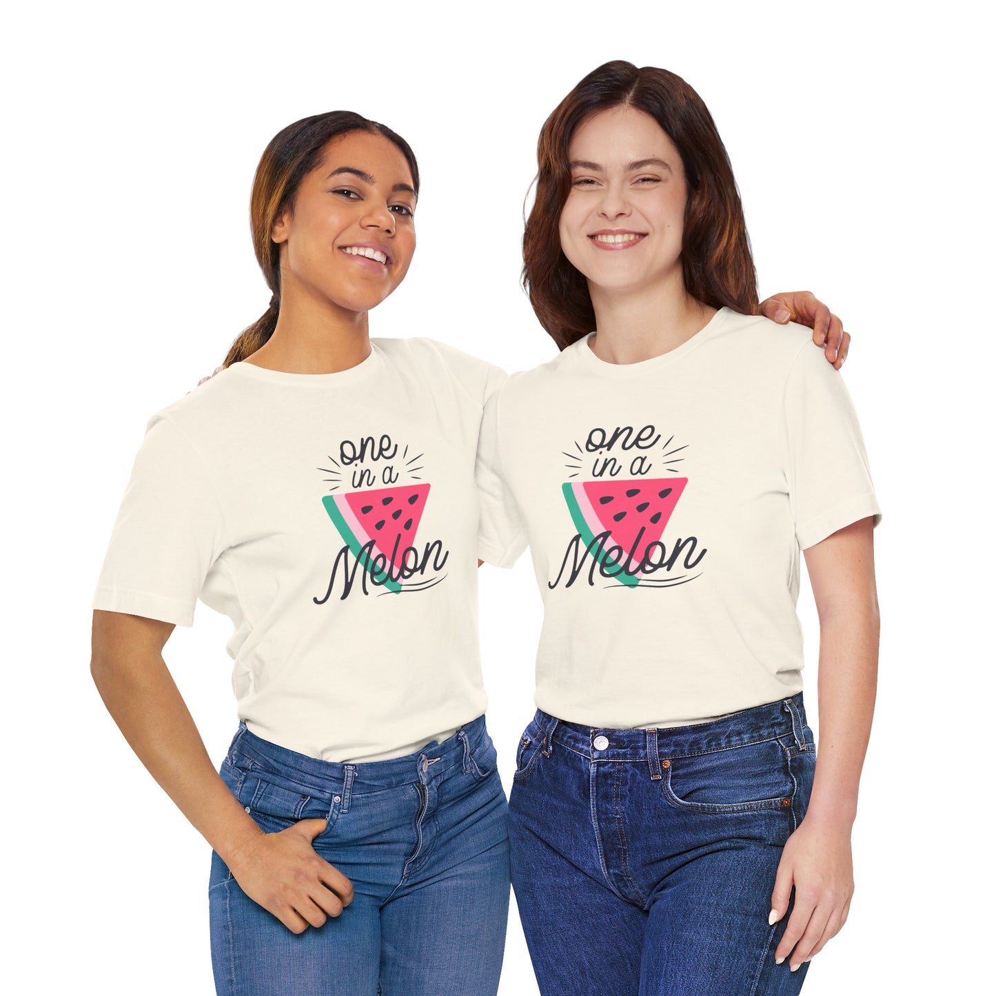 One In A Melon Unisex Jersey Short Sleeve Tee Soft Cotton