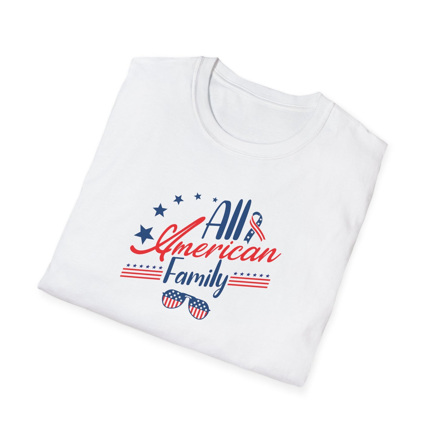 All American Family Unisex Softstyle T-Shirt