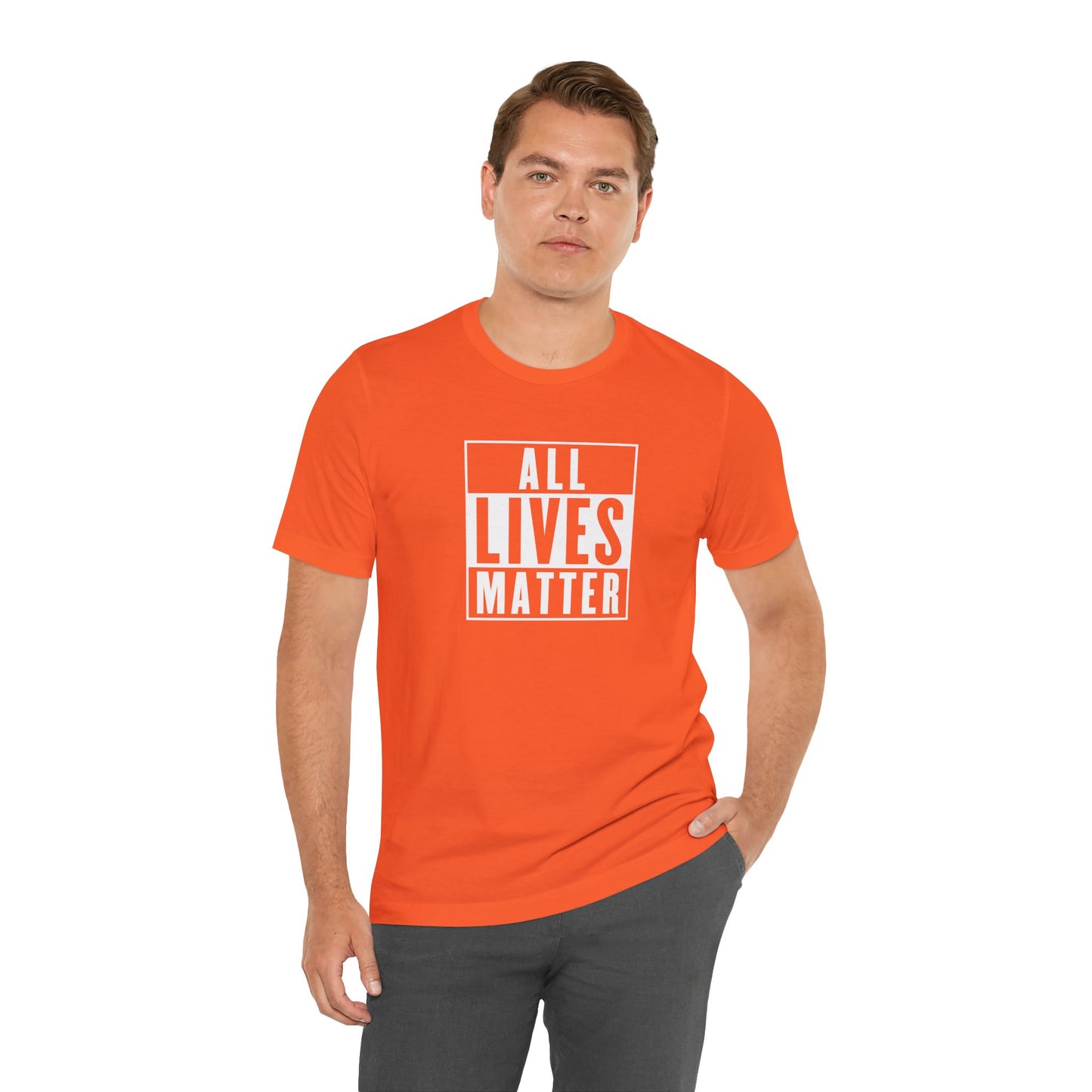 All Lives Matter ✊🏽🖤 Unisex Jersey Short Sleeve Tee