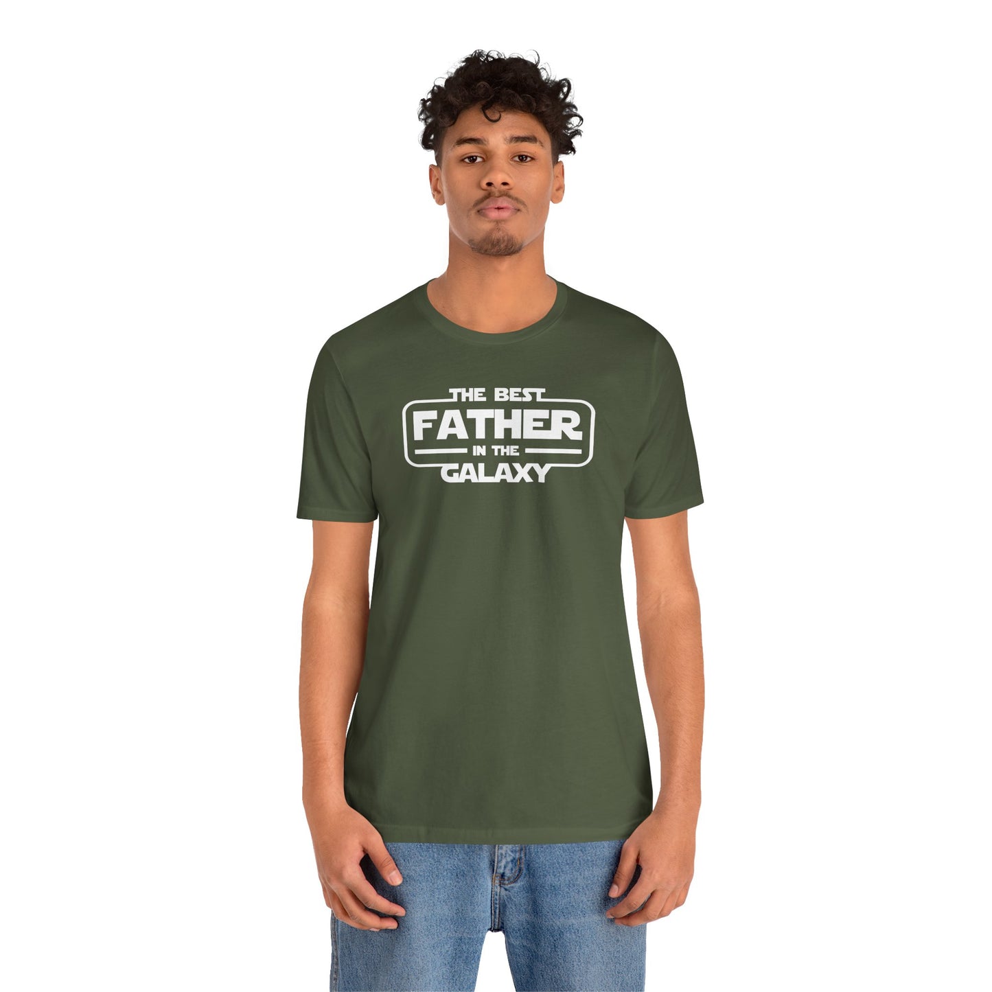 Best Father In The Galaxy Men's Jersey Short Sleeve Tee