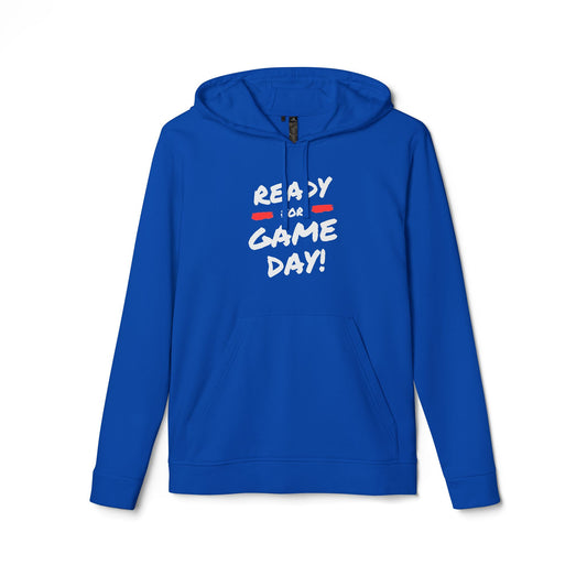 Ready For Game Day Adidas Unisex Cozy Fleece Hoodie