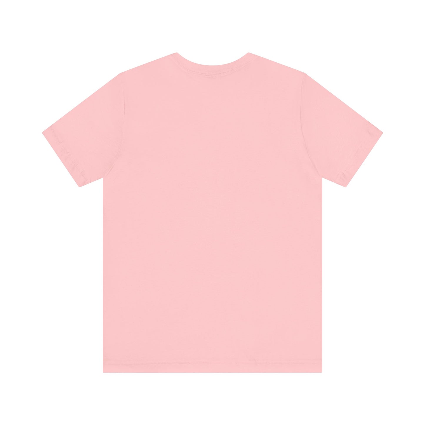 Unisex Jersey Short Sleeve Tee "Coffee Is Always A Good Idea" Pink Print