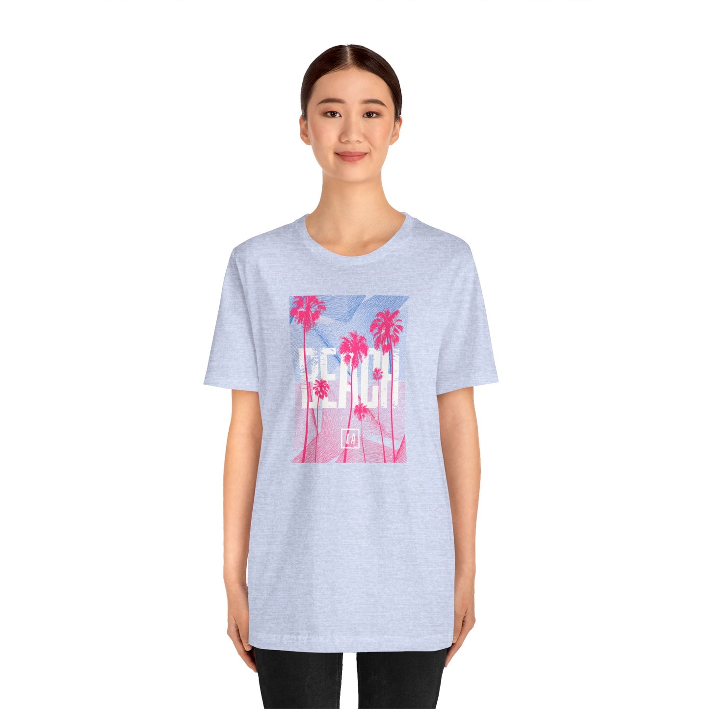 Beach California Unisex Jersey Short Sleeve Tee