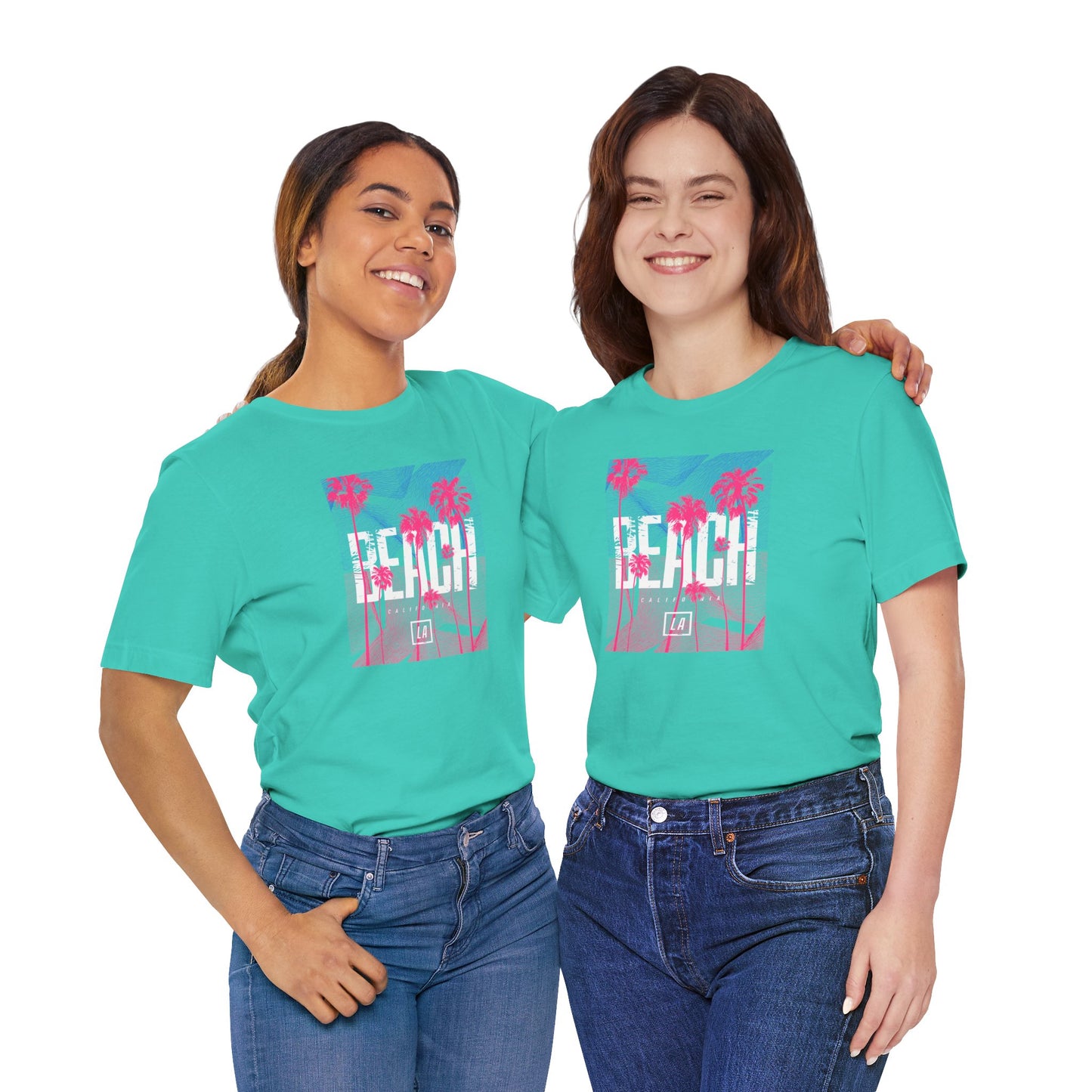 Beach California Unisex Jersey Short Sleeve Tee
