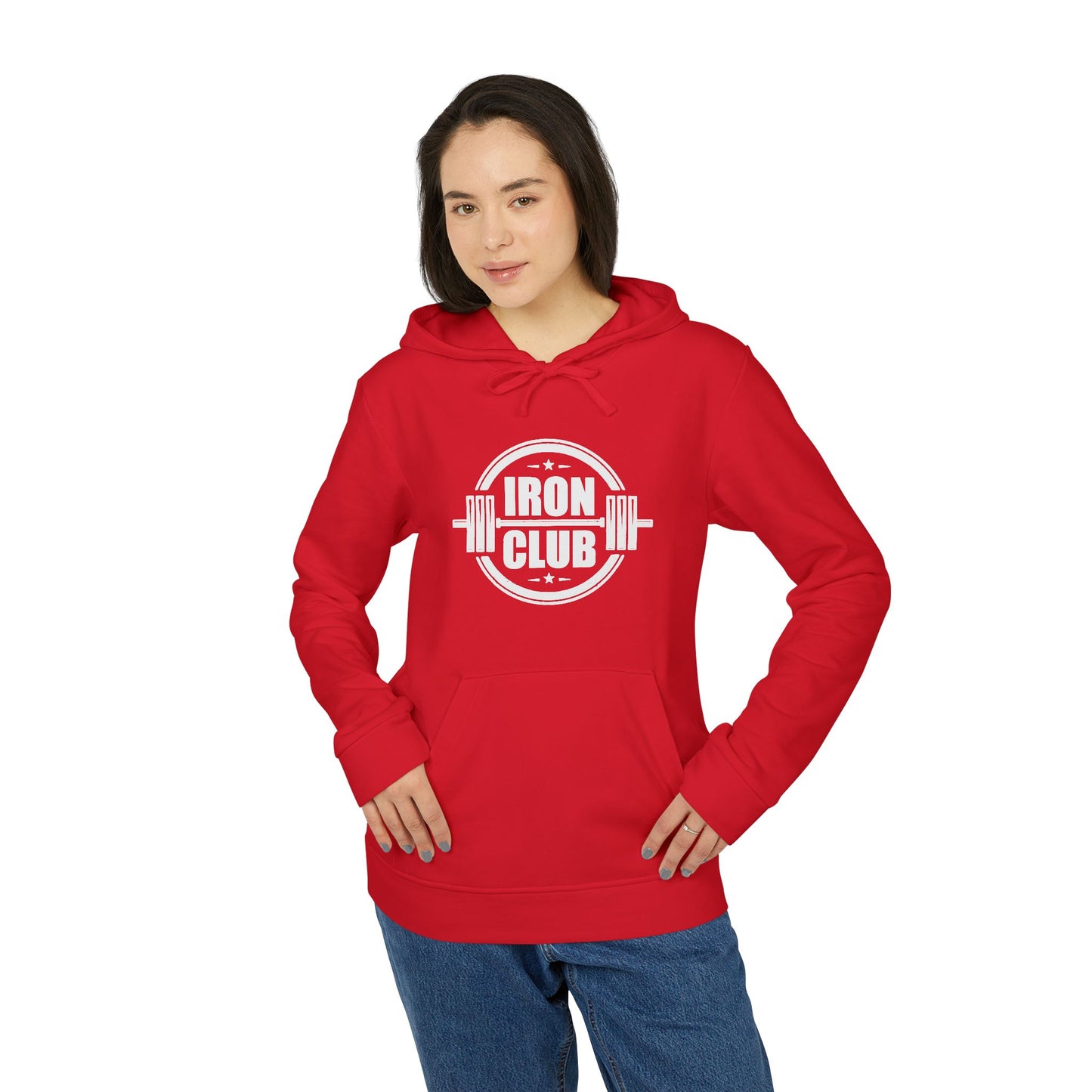 Iron Club Adidas Unisex Cozy Fleece Hoodie