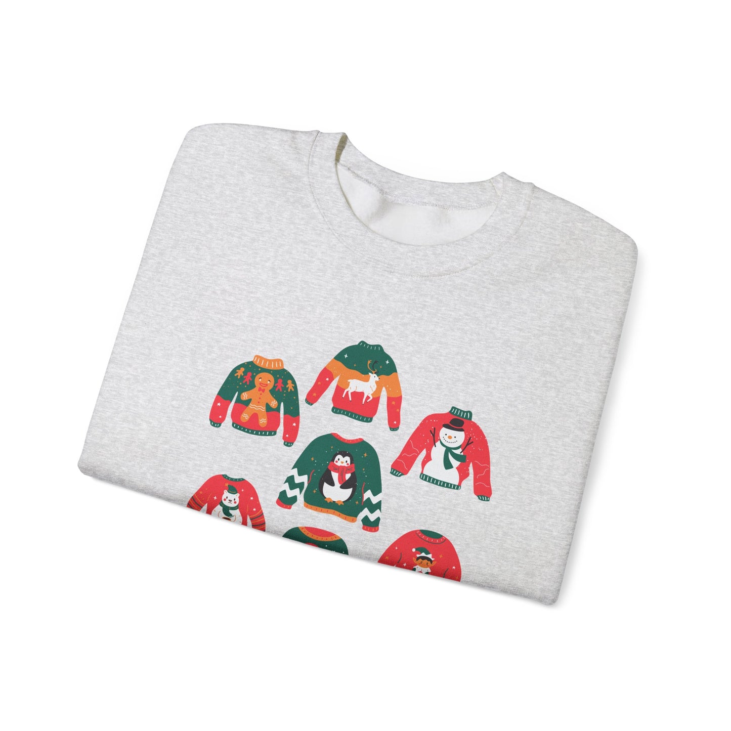 Unisex Heavy Blend Crewneck Sweatshirt So Many Sweaters, Only One Christmas 🎄🎉✨