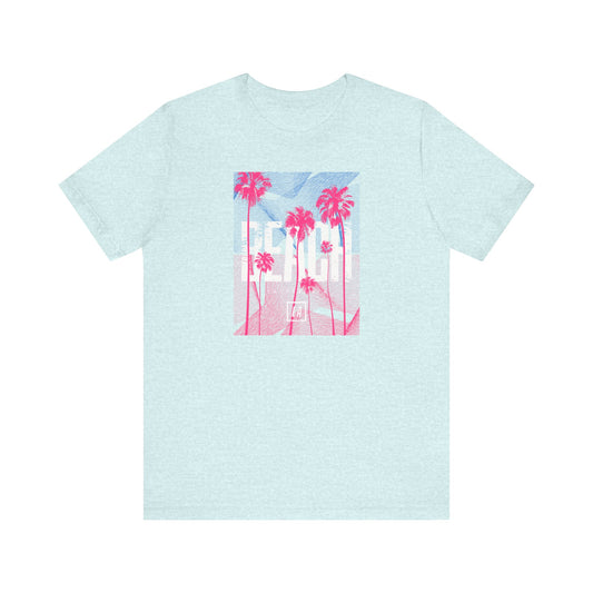 Beach California Unisex Jersey Short Sleeve Tee