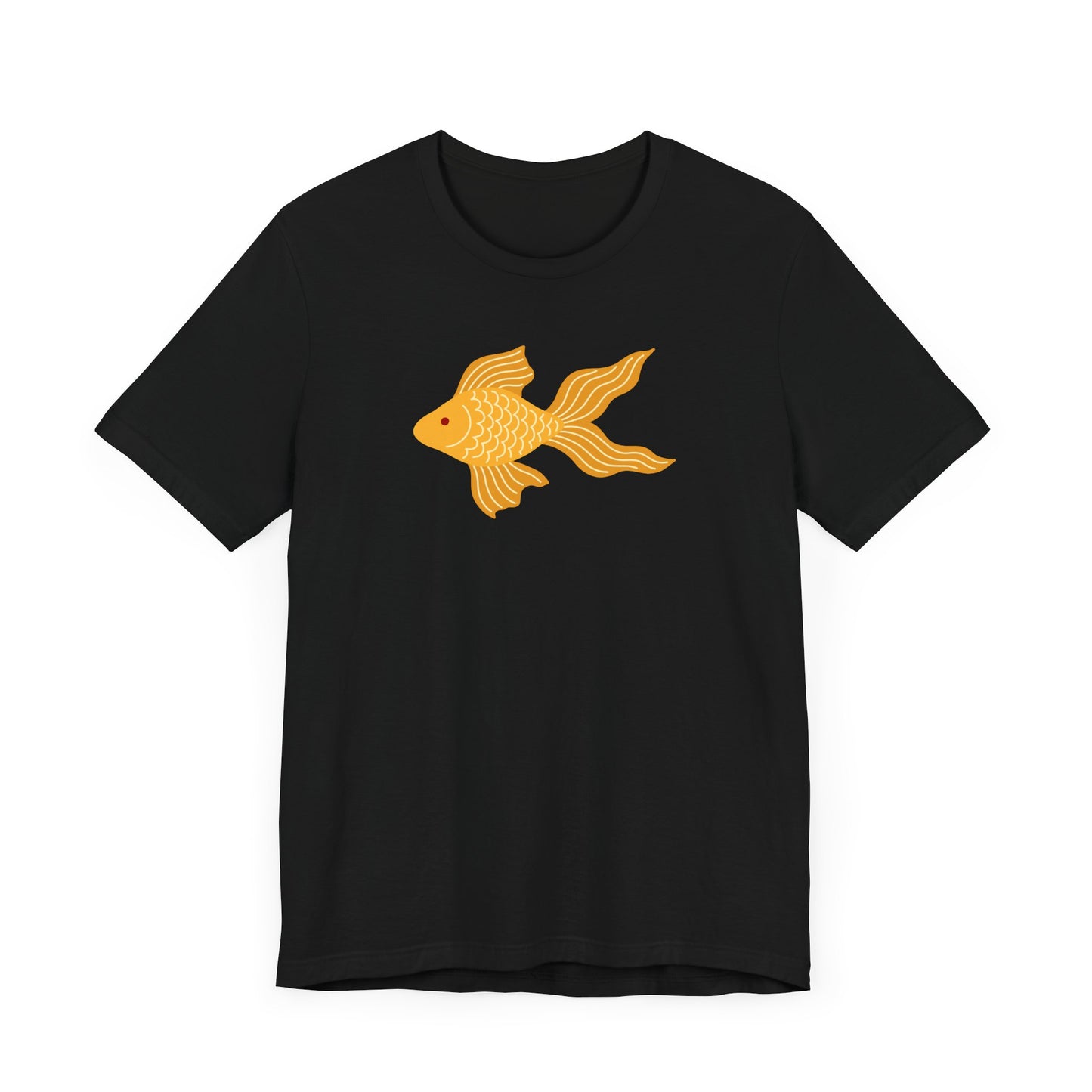 Unisex Jersey Short Sleeve Tee Chinese Goldfish Prosperity & Style