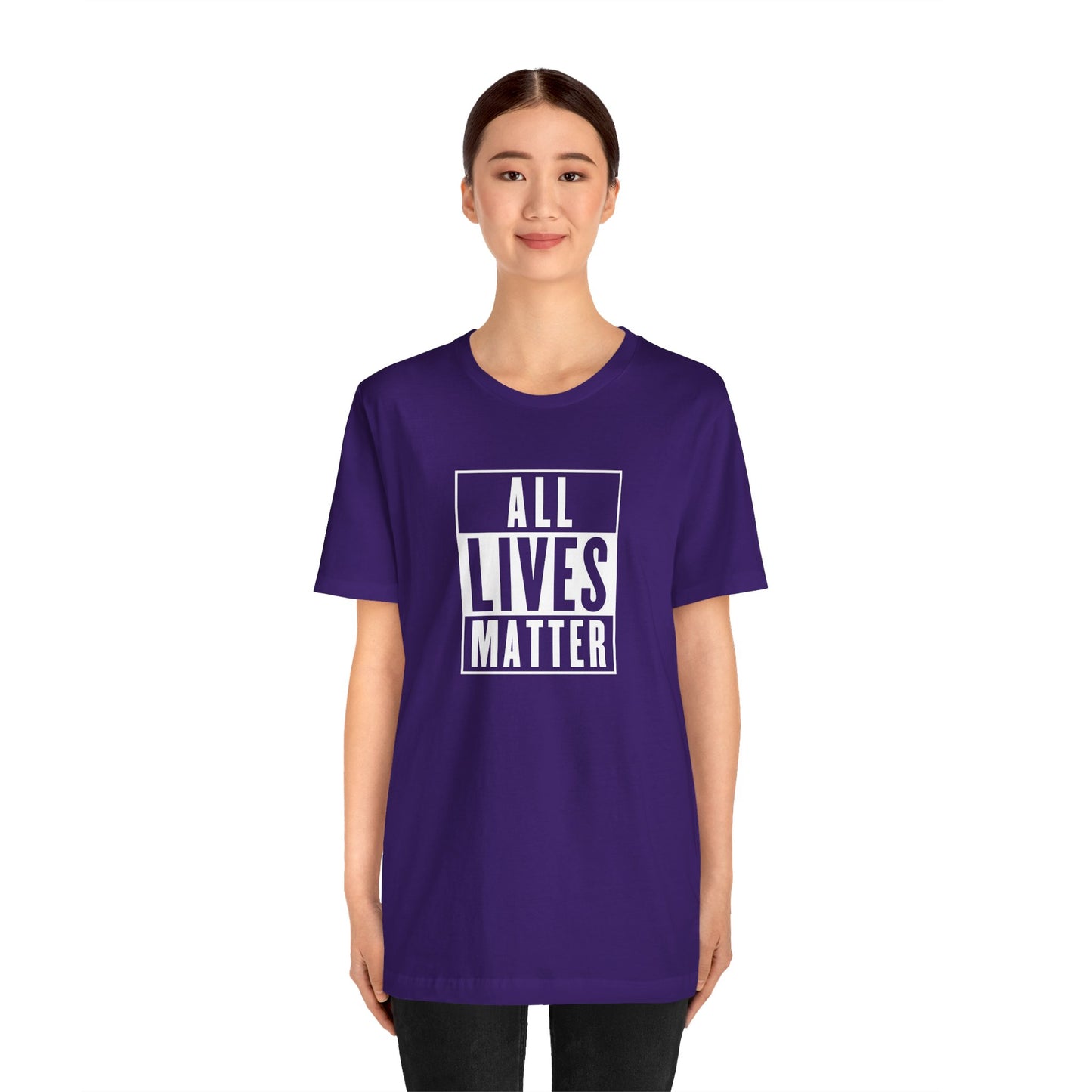 All Lives Matter ✊🏽🖤 Unisex Jersey Short Sleeve Tee