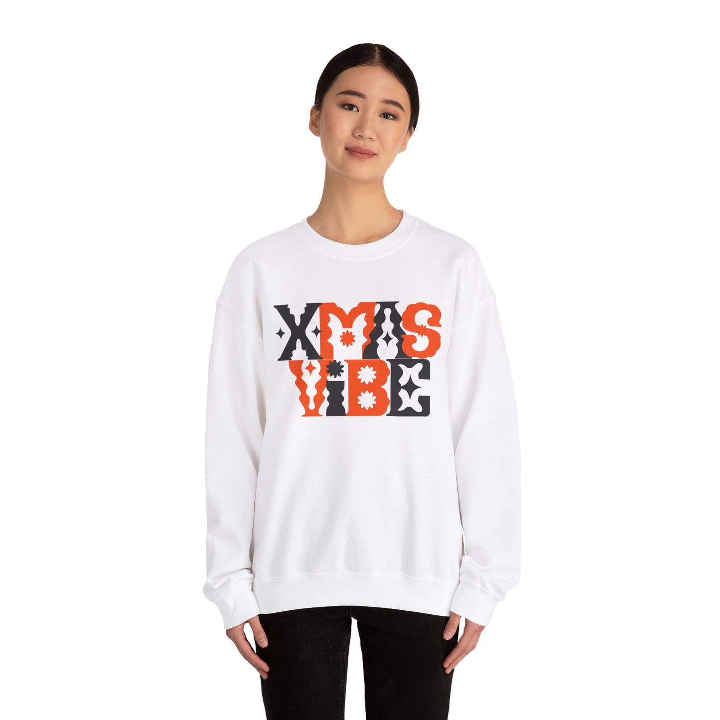 Unisex Heavy Blend Crewneck Sweatshirt  XMAS VIBE 🎄✨