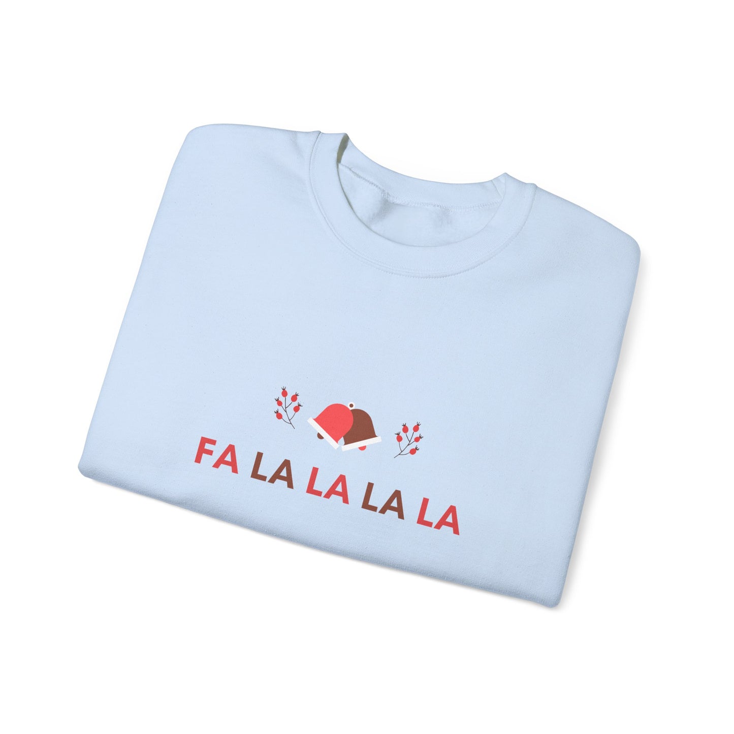 Unisex Heavy Blend Crewneck Sweatshirt Fa La La La La 🎶🔔🦌