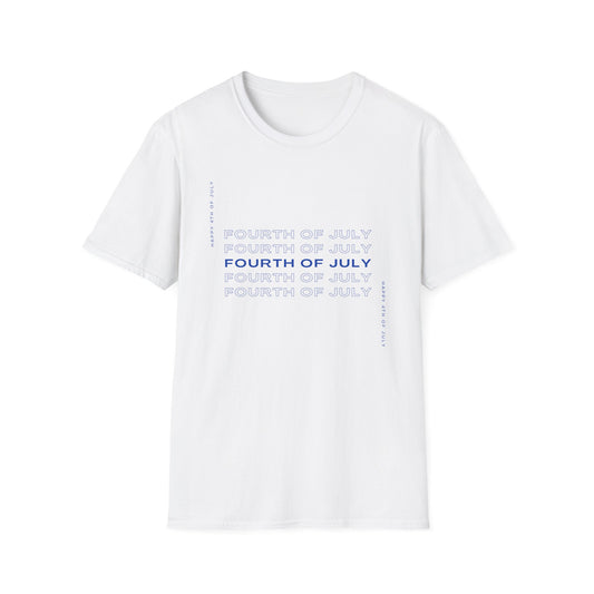 Independence Day 4 July Unisex Softstyle T-Shirt