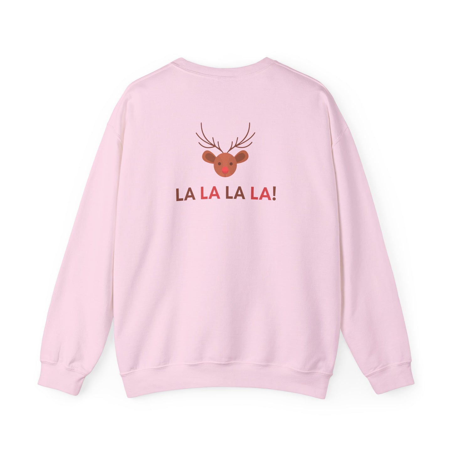 Unisex Heavy Blend Crewneck Sweatshirt Fa La La La La 🎶🔔🦌