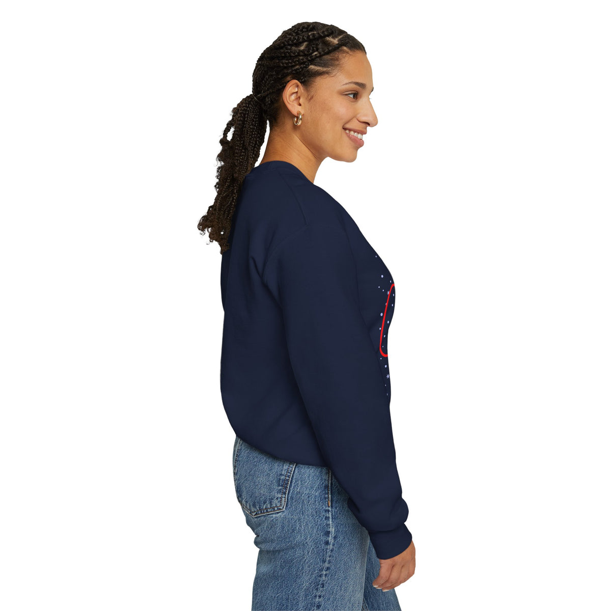 Merry Christmas Snowflakes ❄️🎄✨ Unisex Heavy Blend Crewneck Sweatshirt