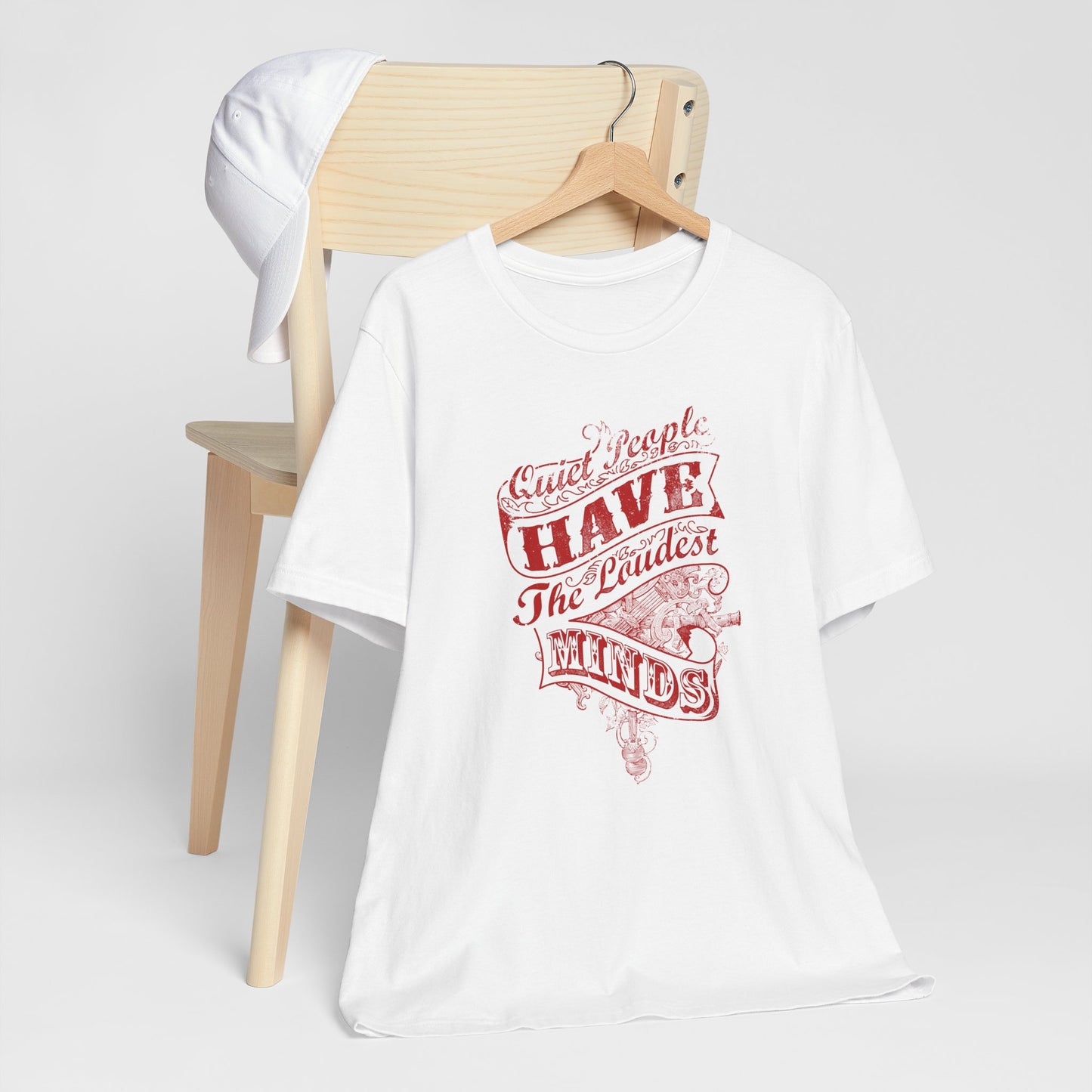 Quiet People Have The Loudest Minds Unisex Jersey Short Sleeve Tee