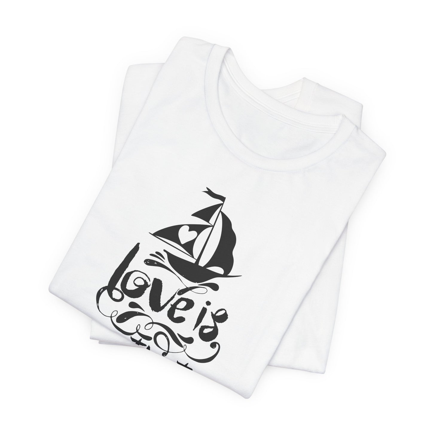 Love Is Patient Corinthians 13:4 Unisex Jersey Short Sleeve Tee