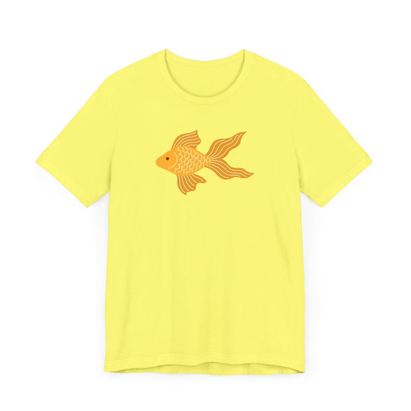 Unisex Jersey Short Sleeve Tee Chinese Goldfish Prosperity & Style