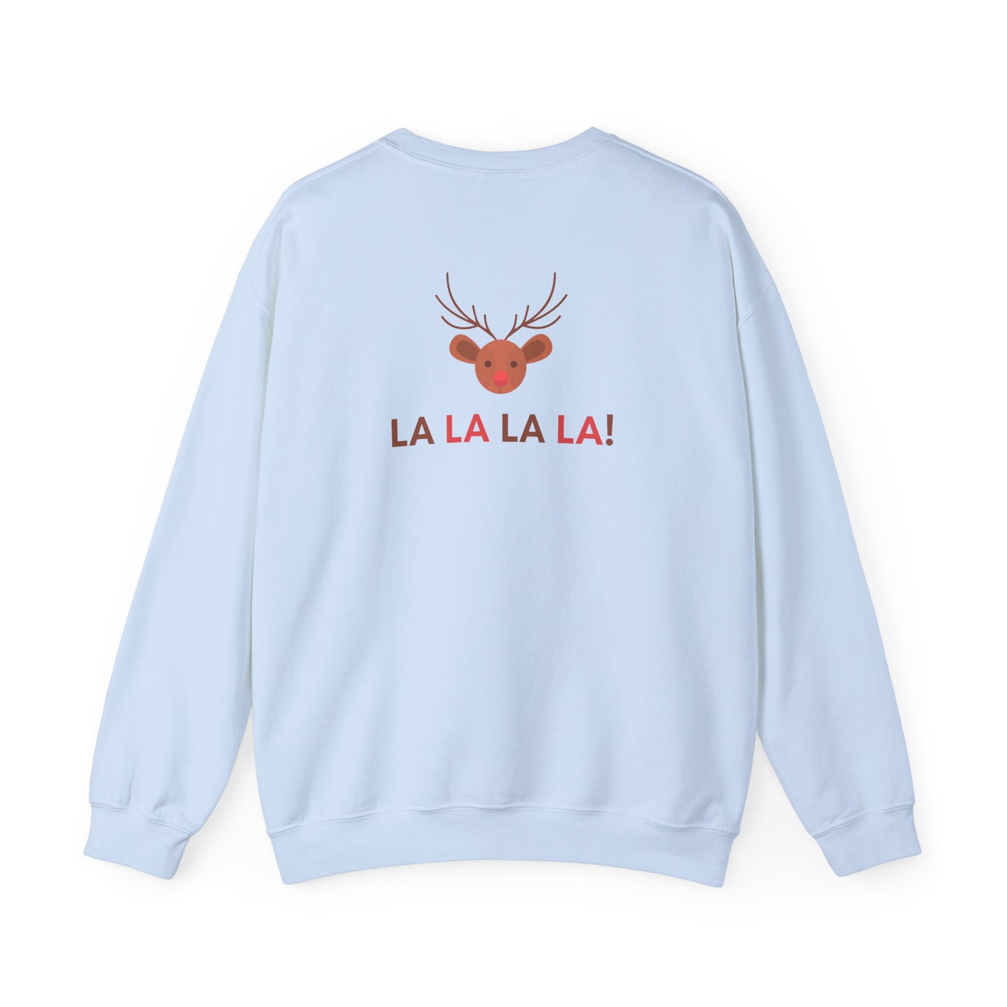 Unisex Heavy Blend Crewneck Sweatshirt Fa La La La La 🎶🔔🦌