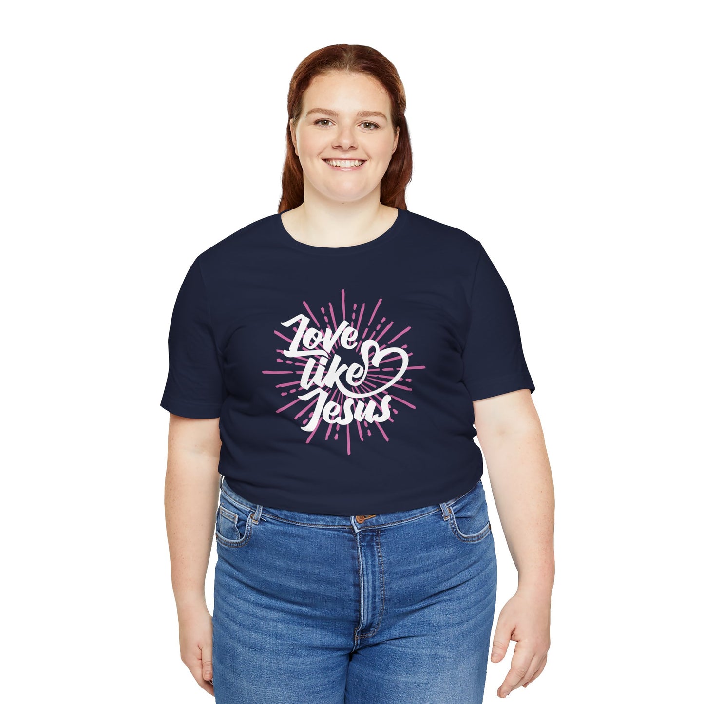 Love Like Jesus Unisex Jersey Short Sleeve Tee