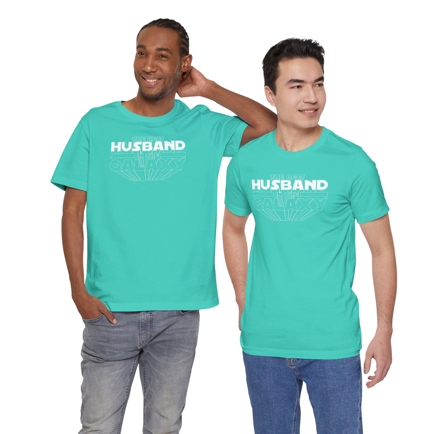 Best Husband In The Galaxy Men's Jersey Short Sleeve Tee