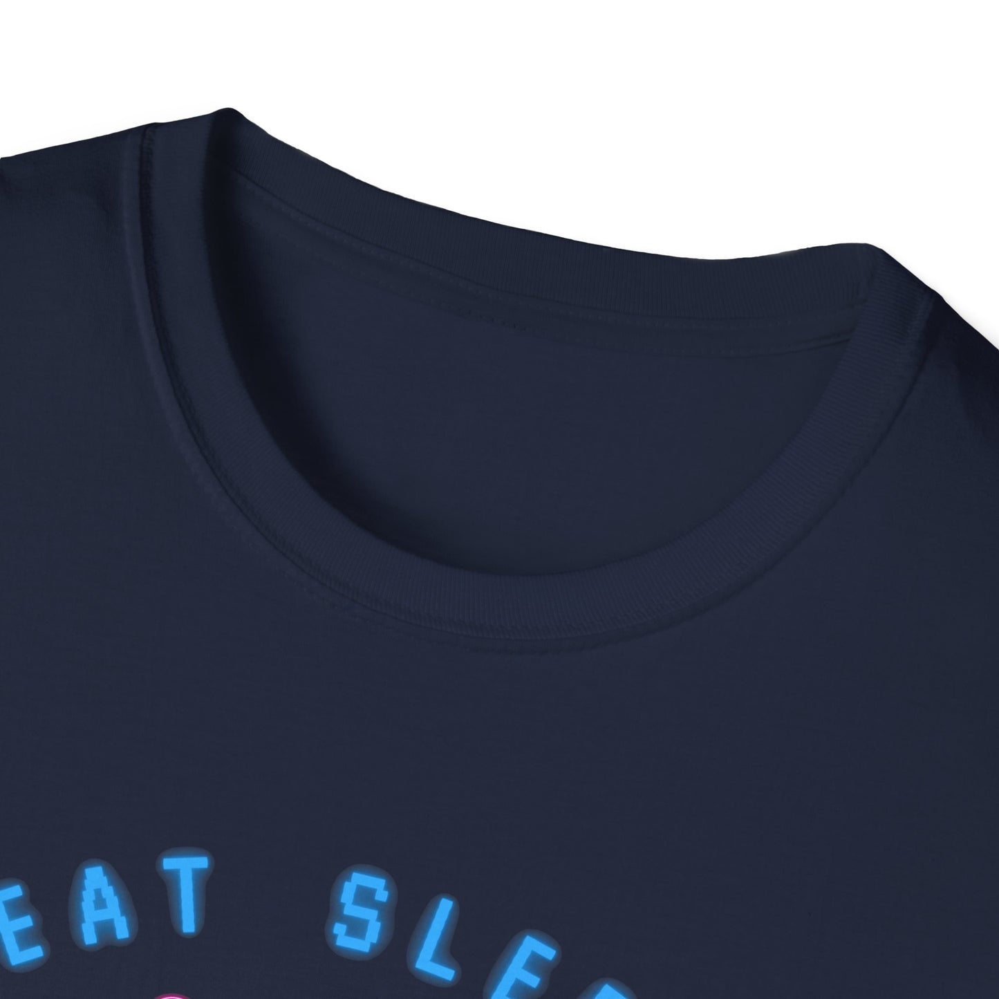 Eat Sleep Game Repeat Unisex Softstyle T-Shirt