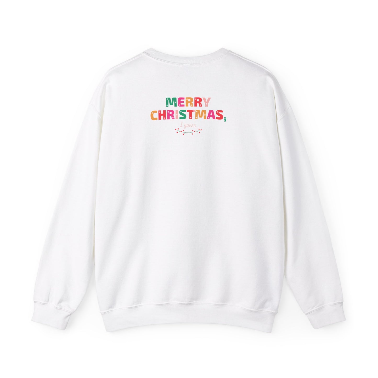 Unisex Heavy Blend Crewneck Sweatshirt Ew, People & Merry Christmas, I Guess 🎄✨
