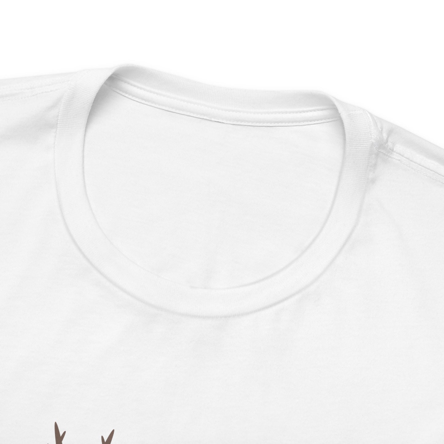 Springtime Love Supermom Reindeer & Baby Fawn Unisex Jersey Short Sleeve Tee
