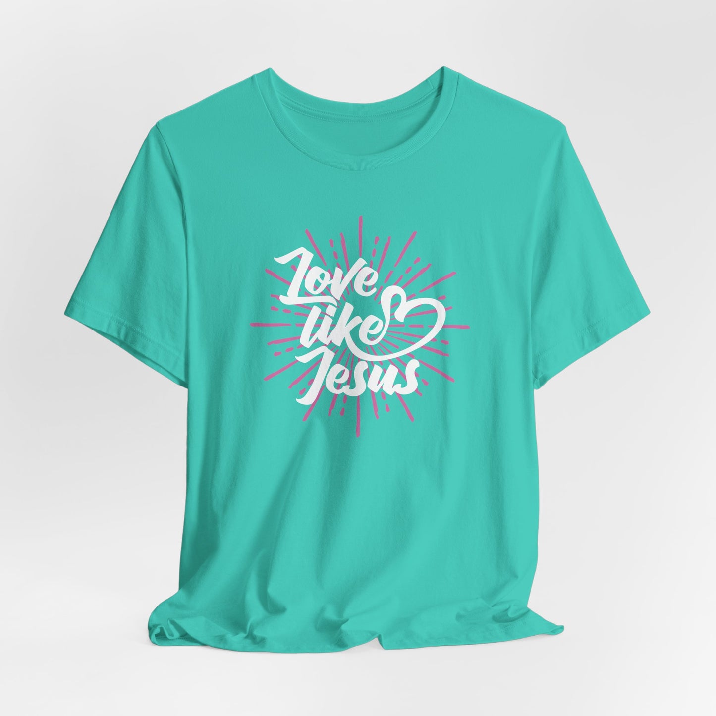 Love Like Jesus Unisex Jersey Short Sleeve Tee