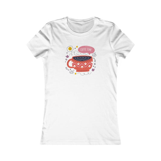 Women's Favorite Tee Coffee Time