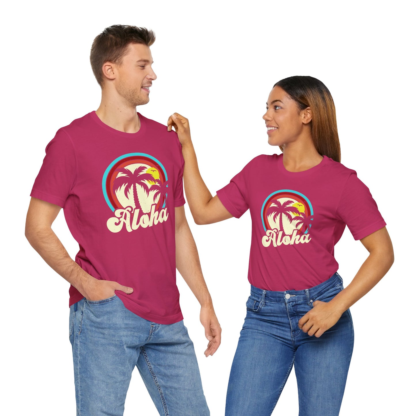 Aloha Unisex Jersey Short Sleeve Tee