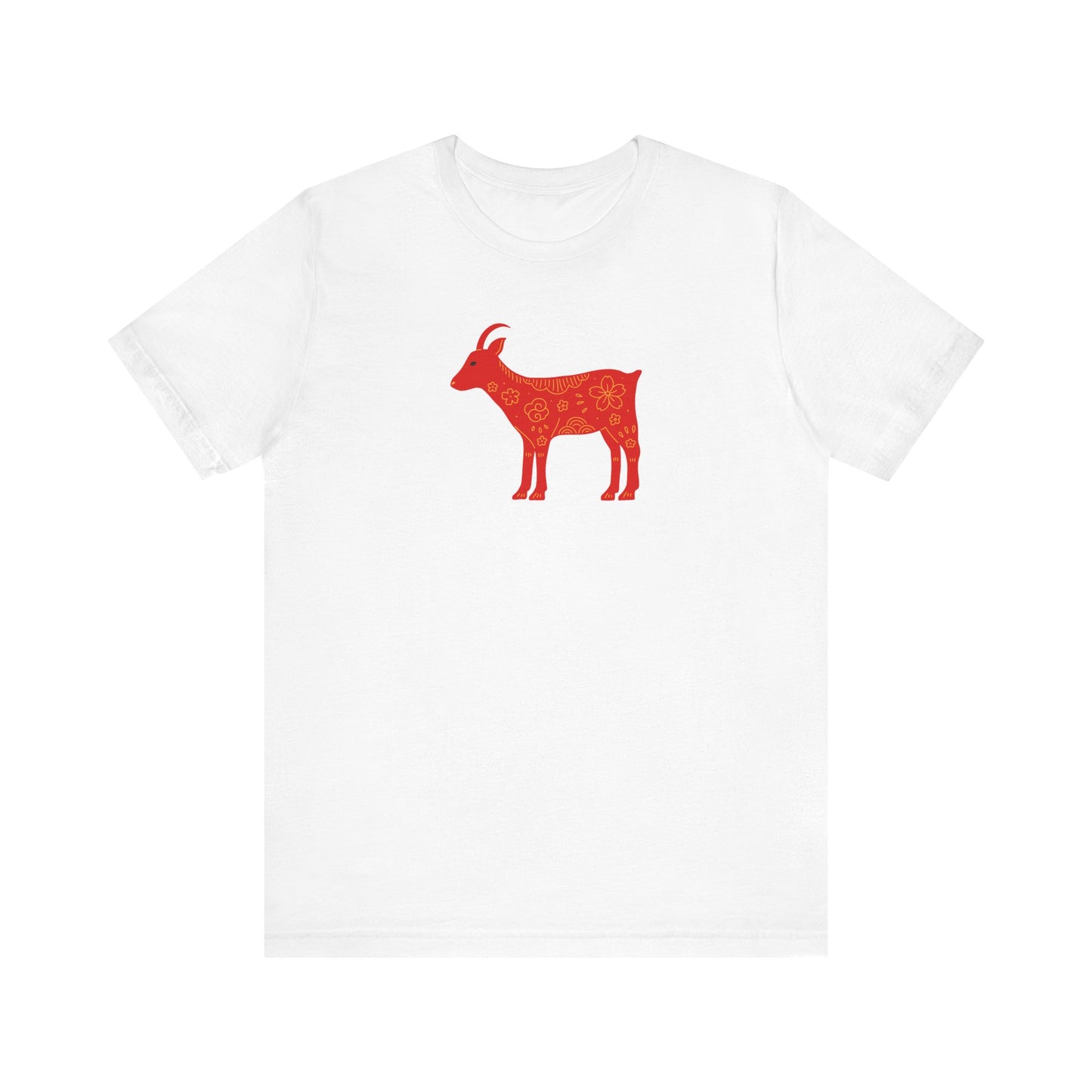 Unisex Jersey Short Sleeve Tee Chinese Zodiac Goat