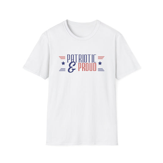 Patriotic & Proud Unisex Softstyle T-Shirt