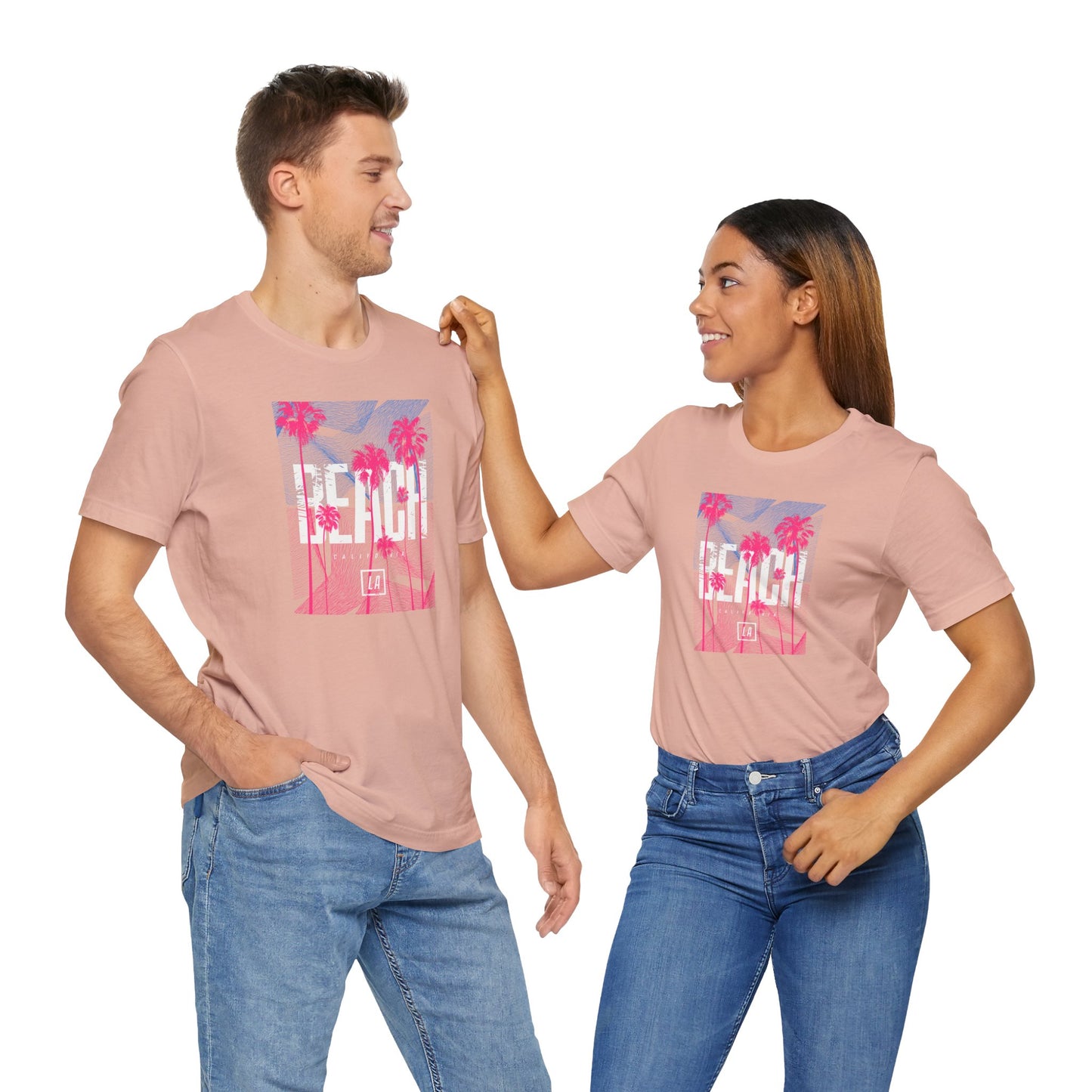 Beach California Unisex Jersey Short Sleeve Tee