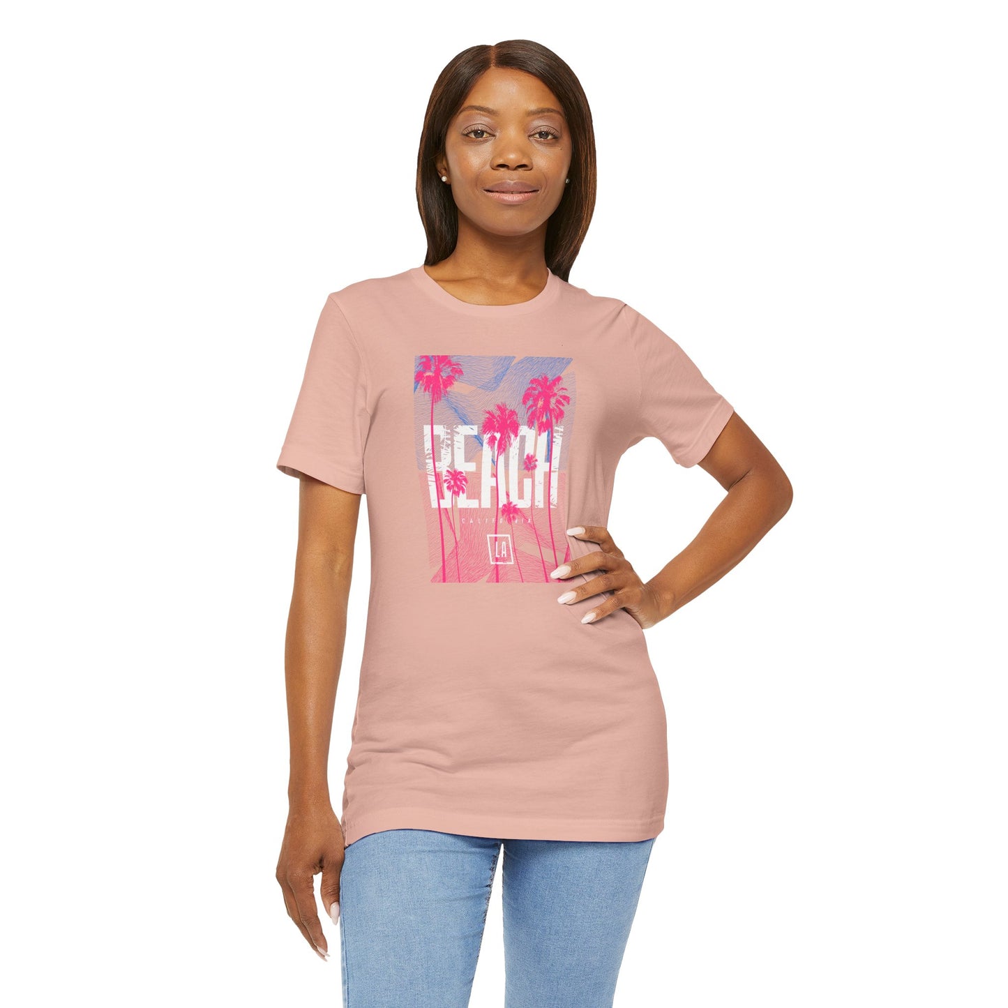 Beach California Unisex Jersey Short Sleeve Tee