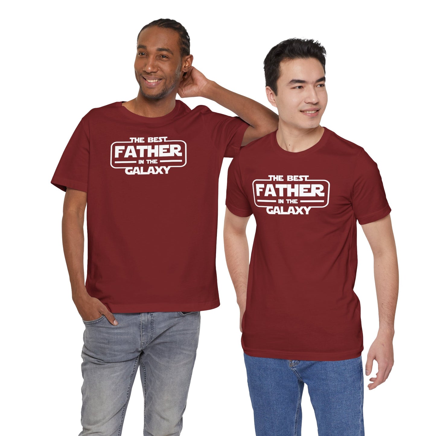 Best Father In The Galaxy Men's Jersey Short Sleeve Tee