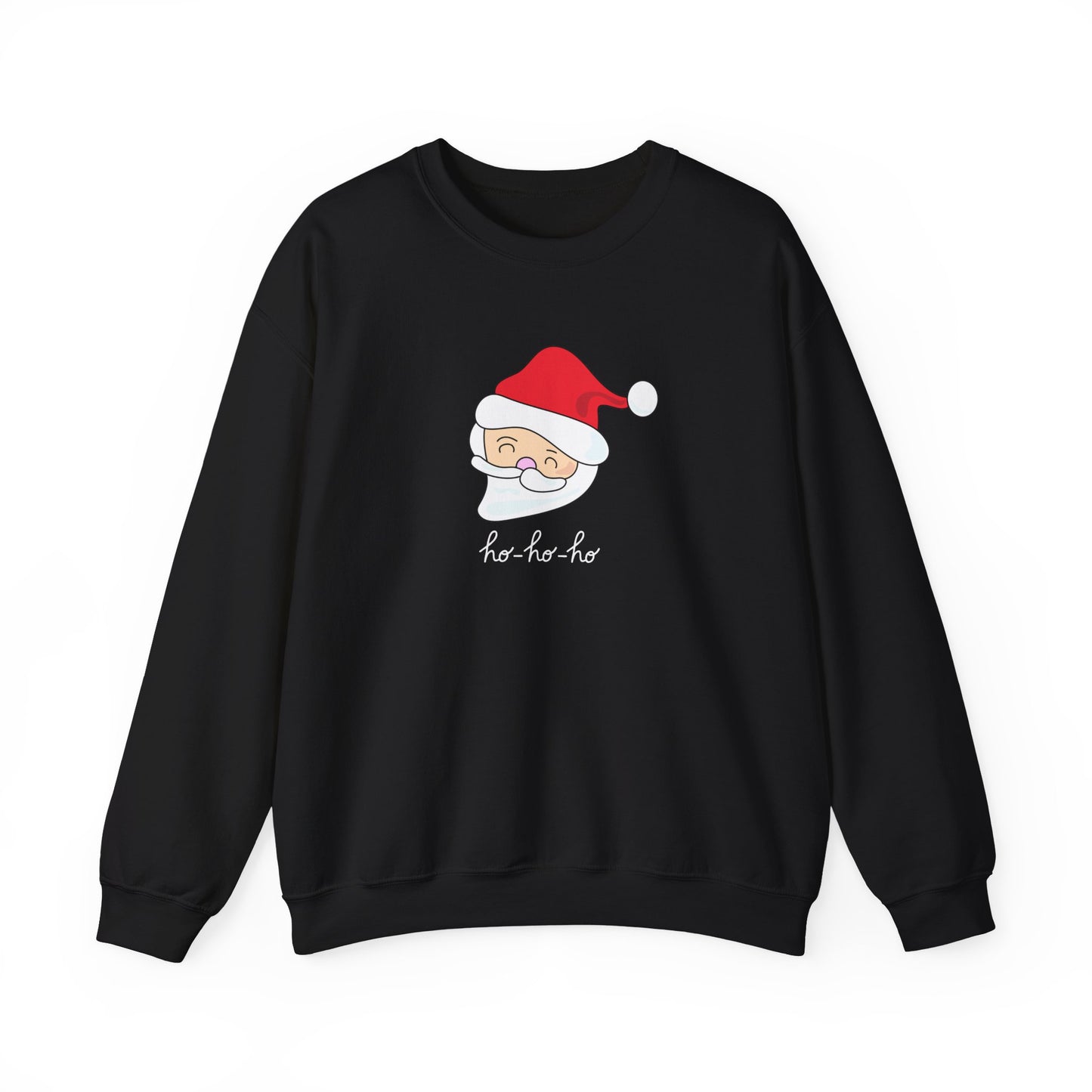 Unisex Heavy Blend Crewneck Sweatshirt Santa Line Illustration Ho Ho Ho 🎅✨