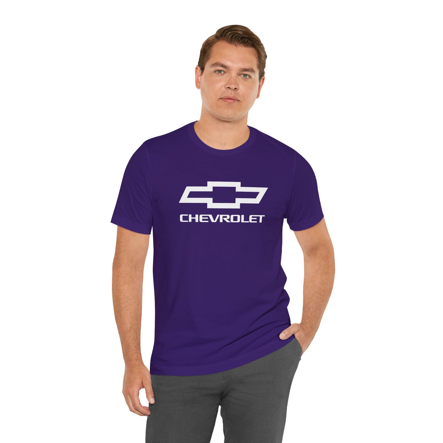 Chevrolet Men's Jersey Short Sleeve Tee