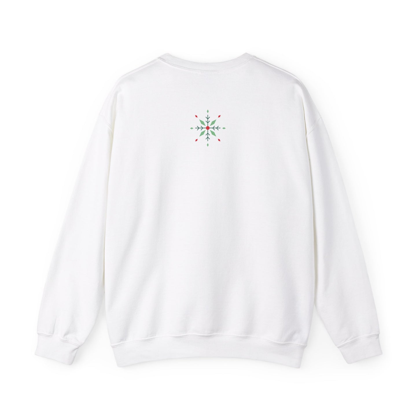 Unisex Heavy Blend Crewneck Sweatshirt Folk Art Christmas Design 🎄✨