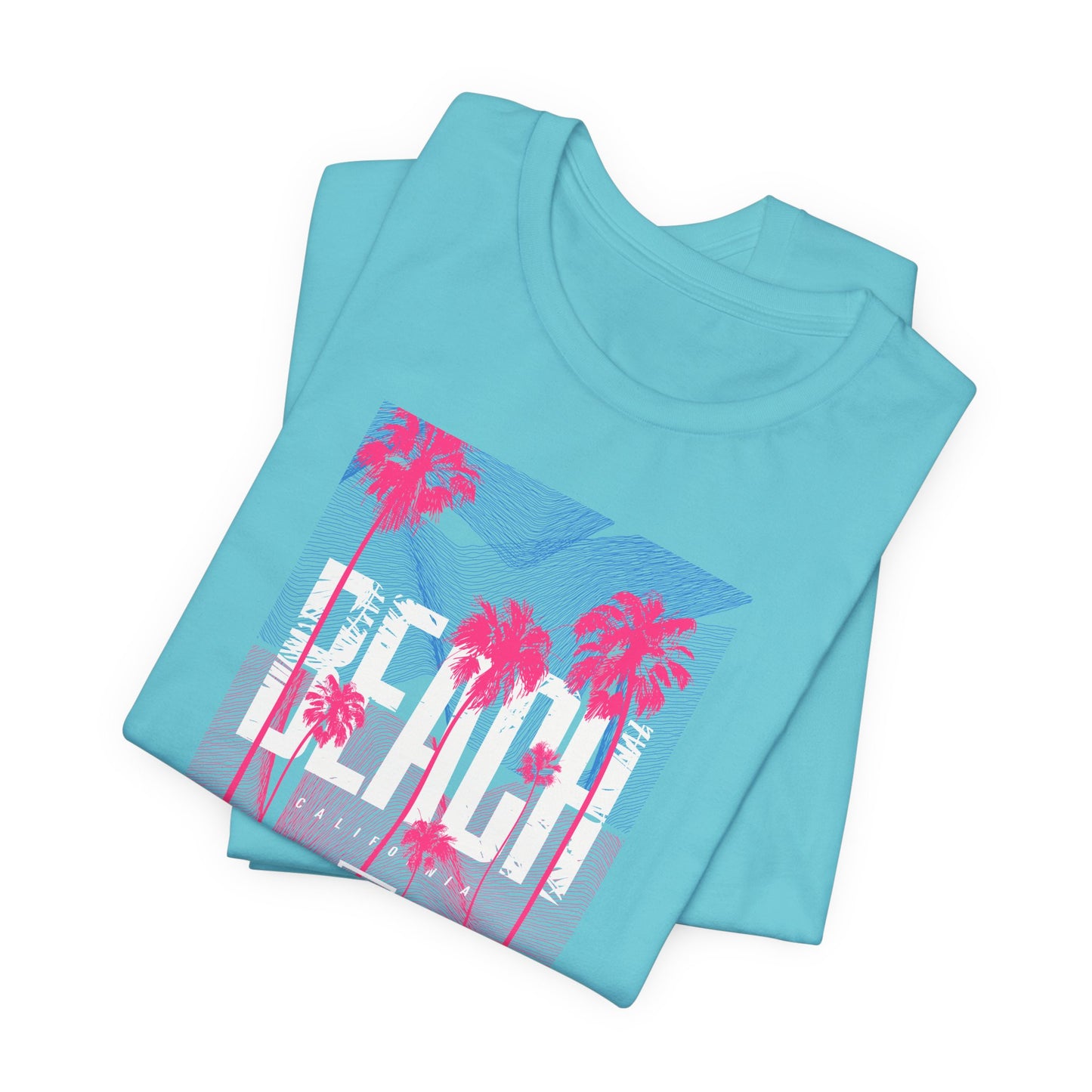 Beach California Unisex Jersey Short Sleeve Tee