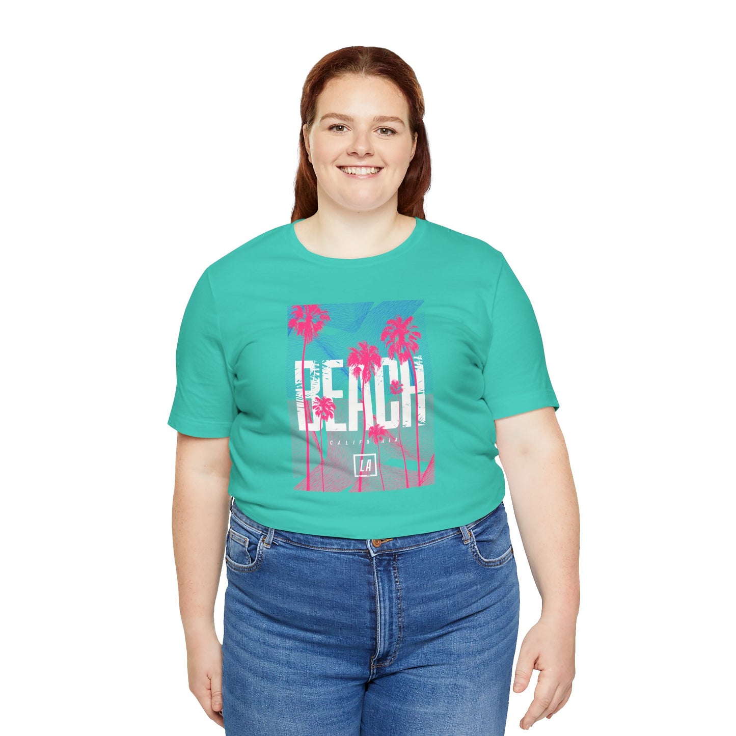 Beach California Unisex Jersey Short Sleeve Tee