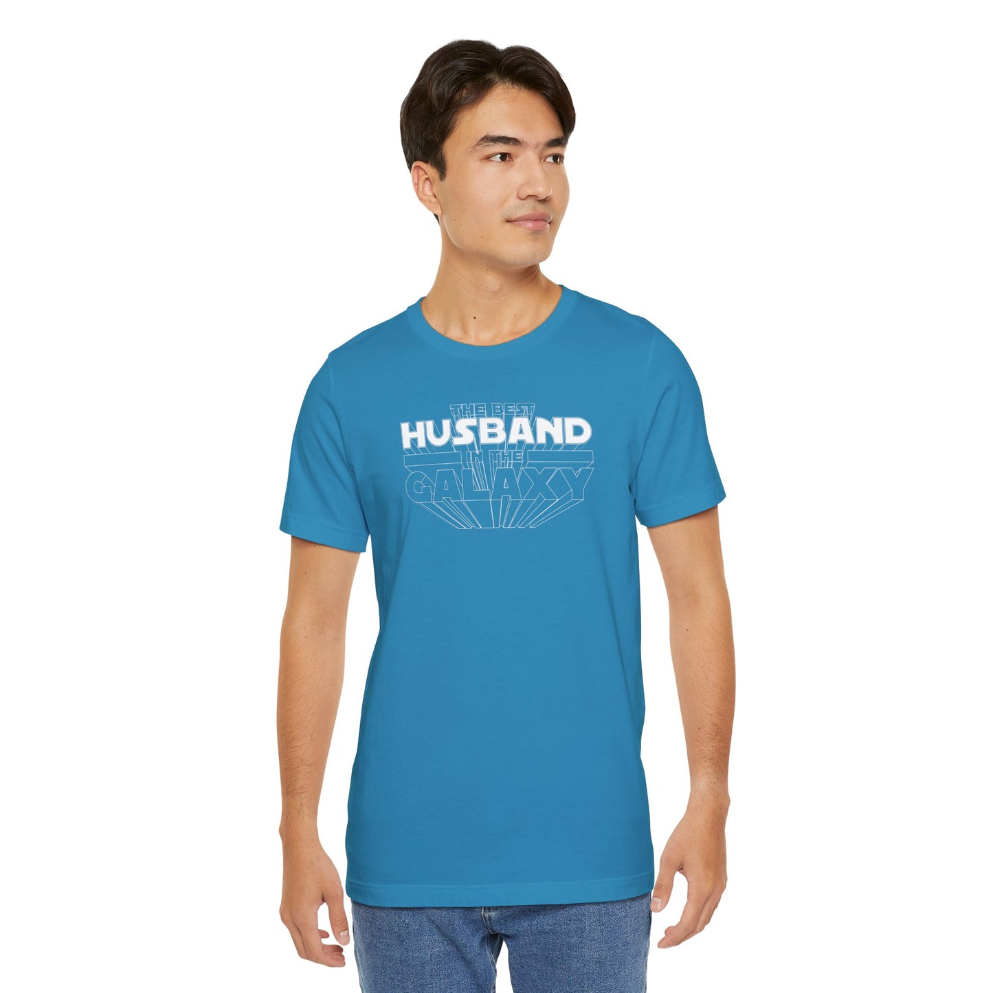 Best Husband In The Galaxy Men's Jersey Short Sleeve Tee