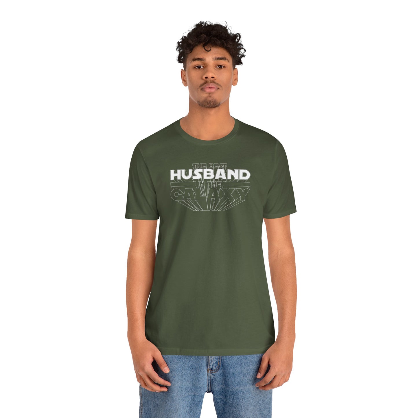 Best Husband In The Galaxy Men's Jersey Short Sleeve Tee
