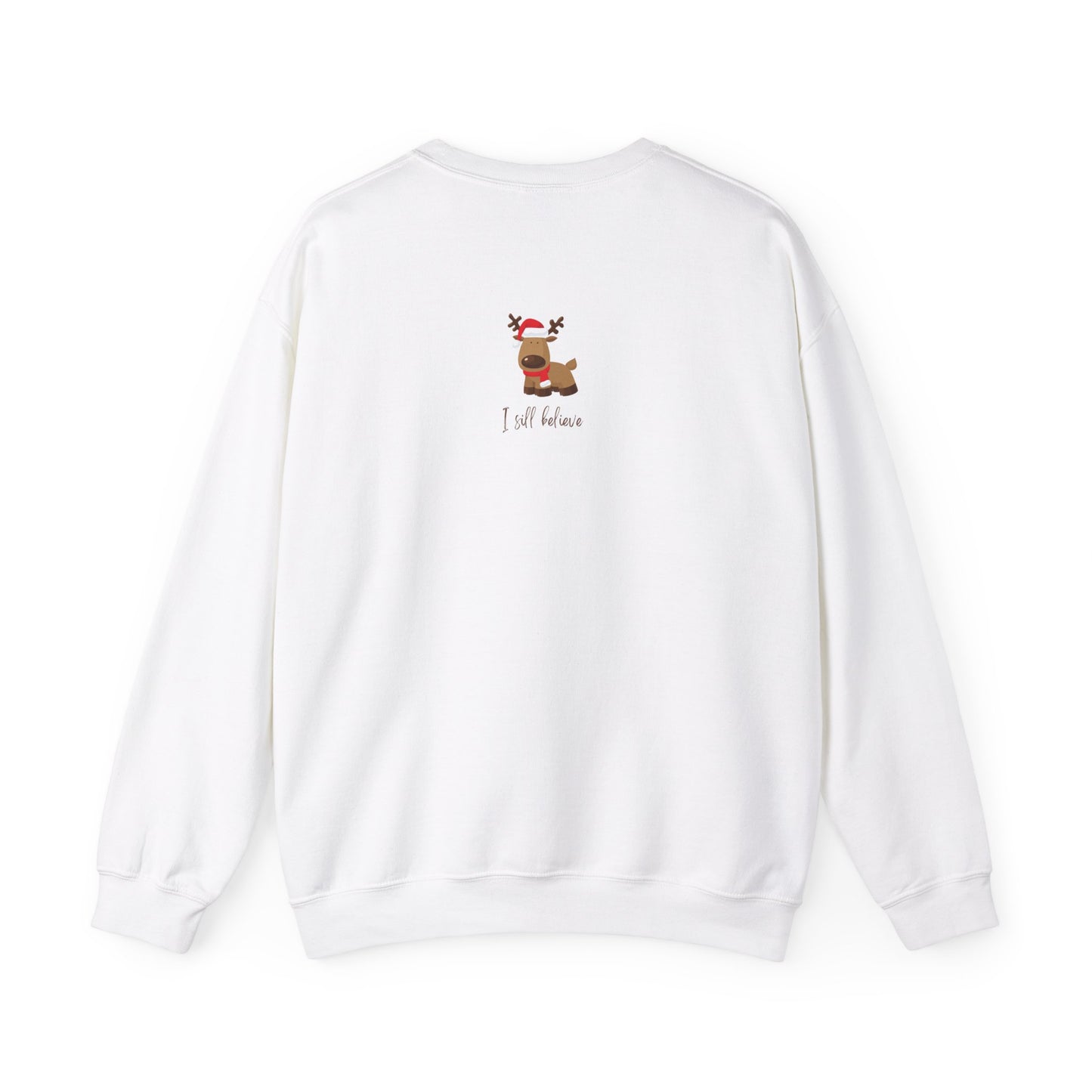 Unisex Heavy Blend Crewneck Sweatshirt Santa's Little Helper 🎅🦌✨